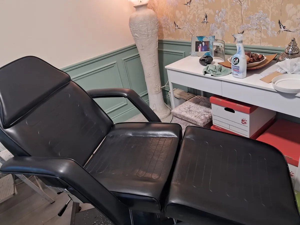 Adjustable Hydraulic Reclining Full body chair bed - Image 2