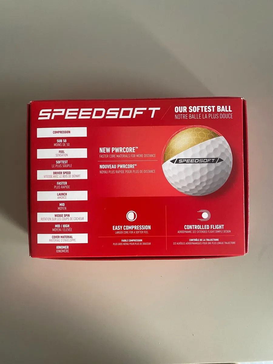 12 Taylormade Speedsoft Golf balls - New - Image 2