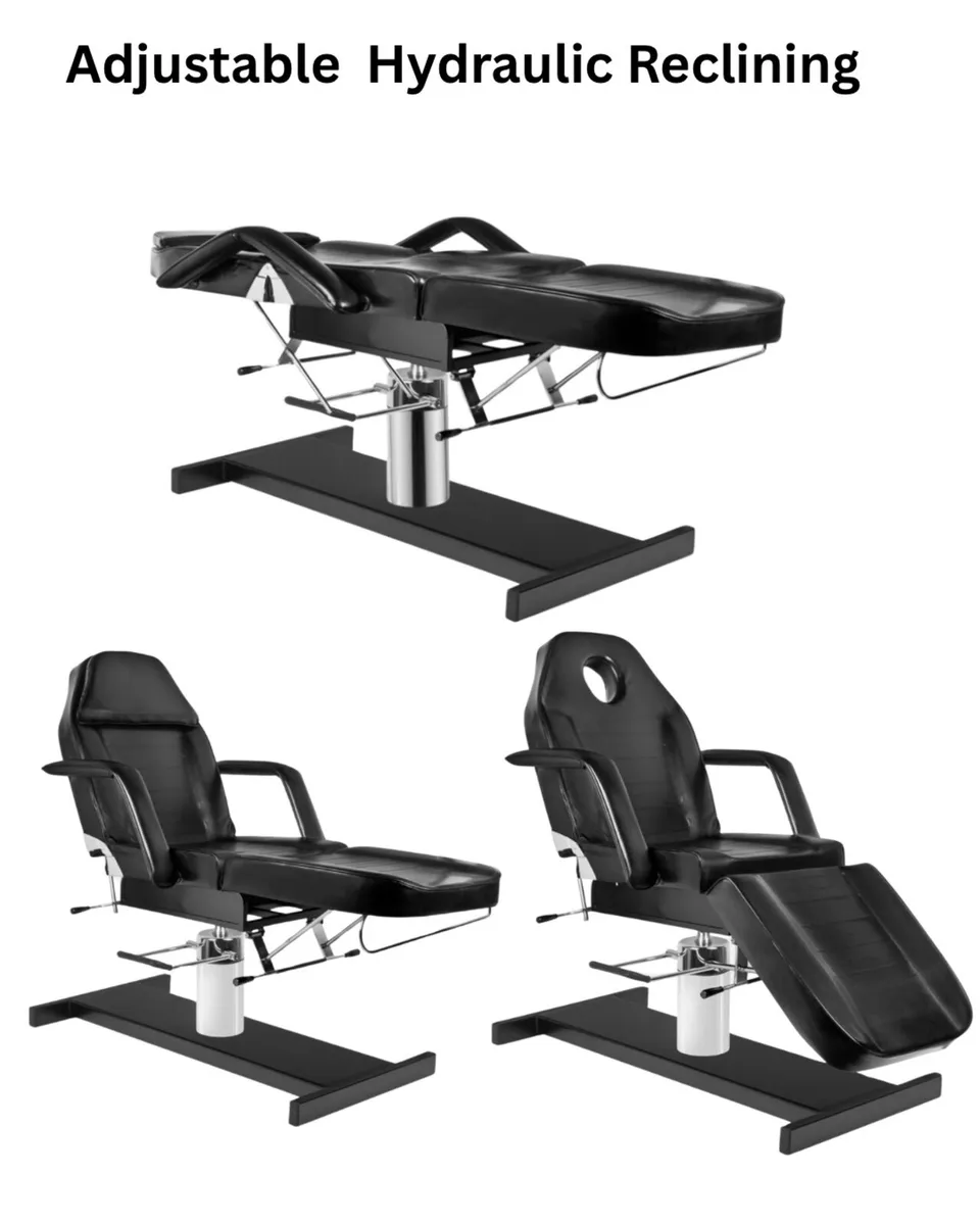 Adjustable Hydraulic Reclining Full body chair bed - Image 3