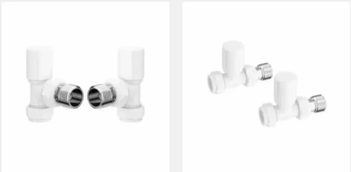 Bathshack Dublin - White Heated Towel Rail Bundle - Image 2