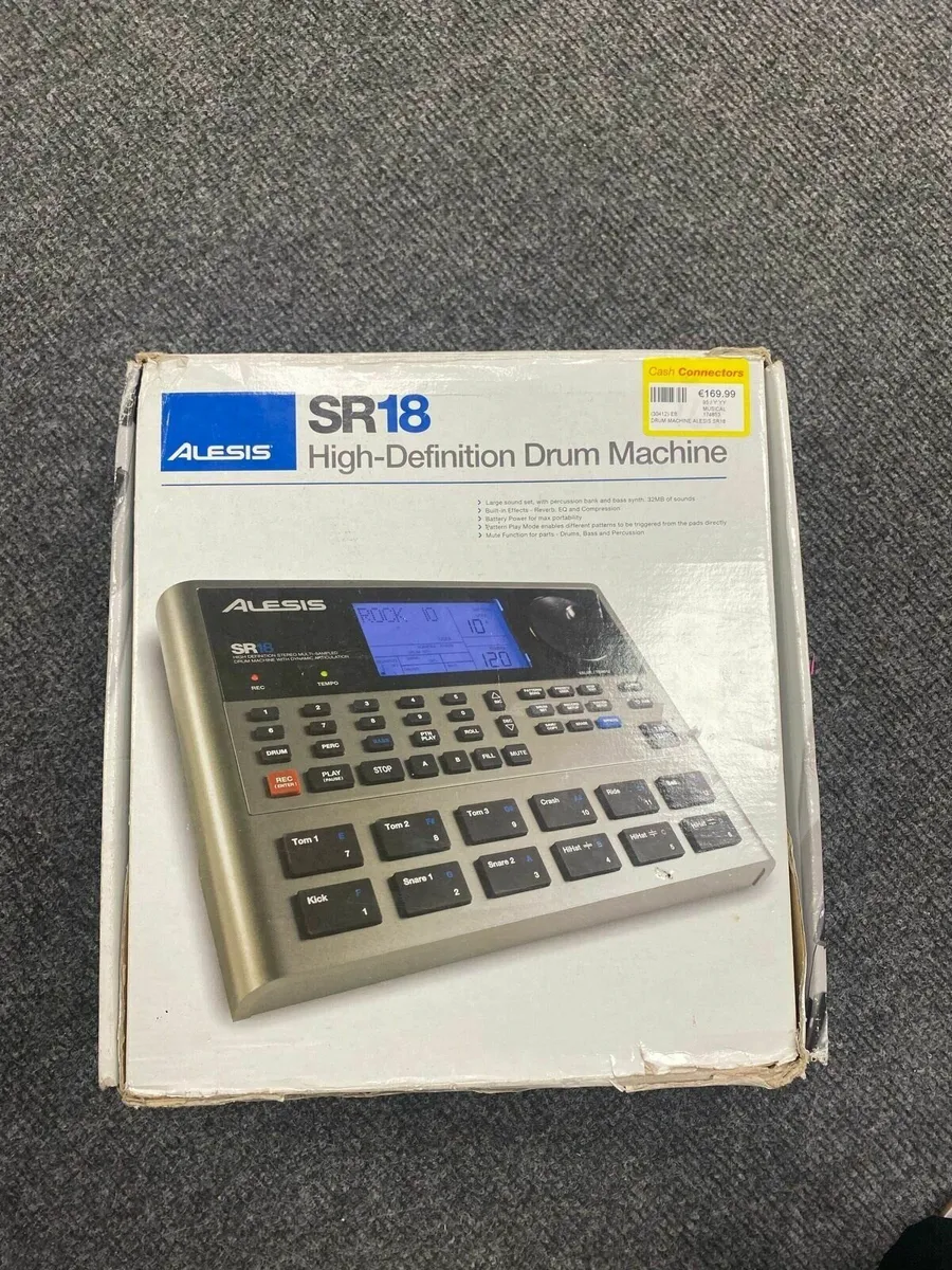 Alesis SR18 Drum Machine - Image 1