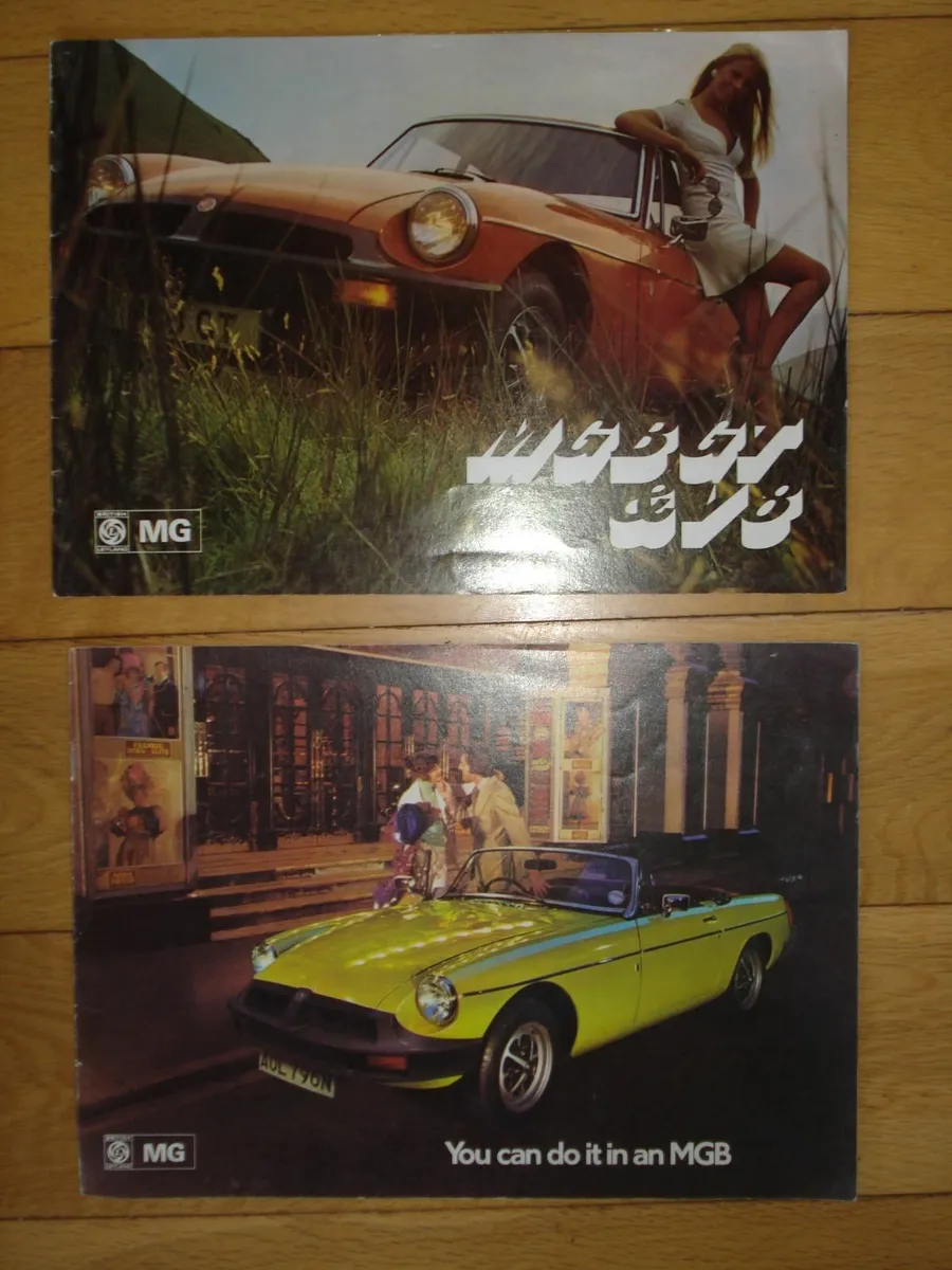 MG.MGB. MIDGET. SPRITE ORIGINAL SALES BROCHURES, - Image 4