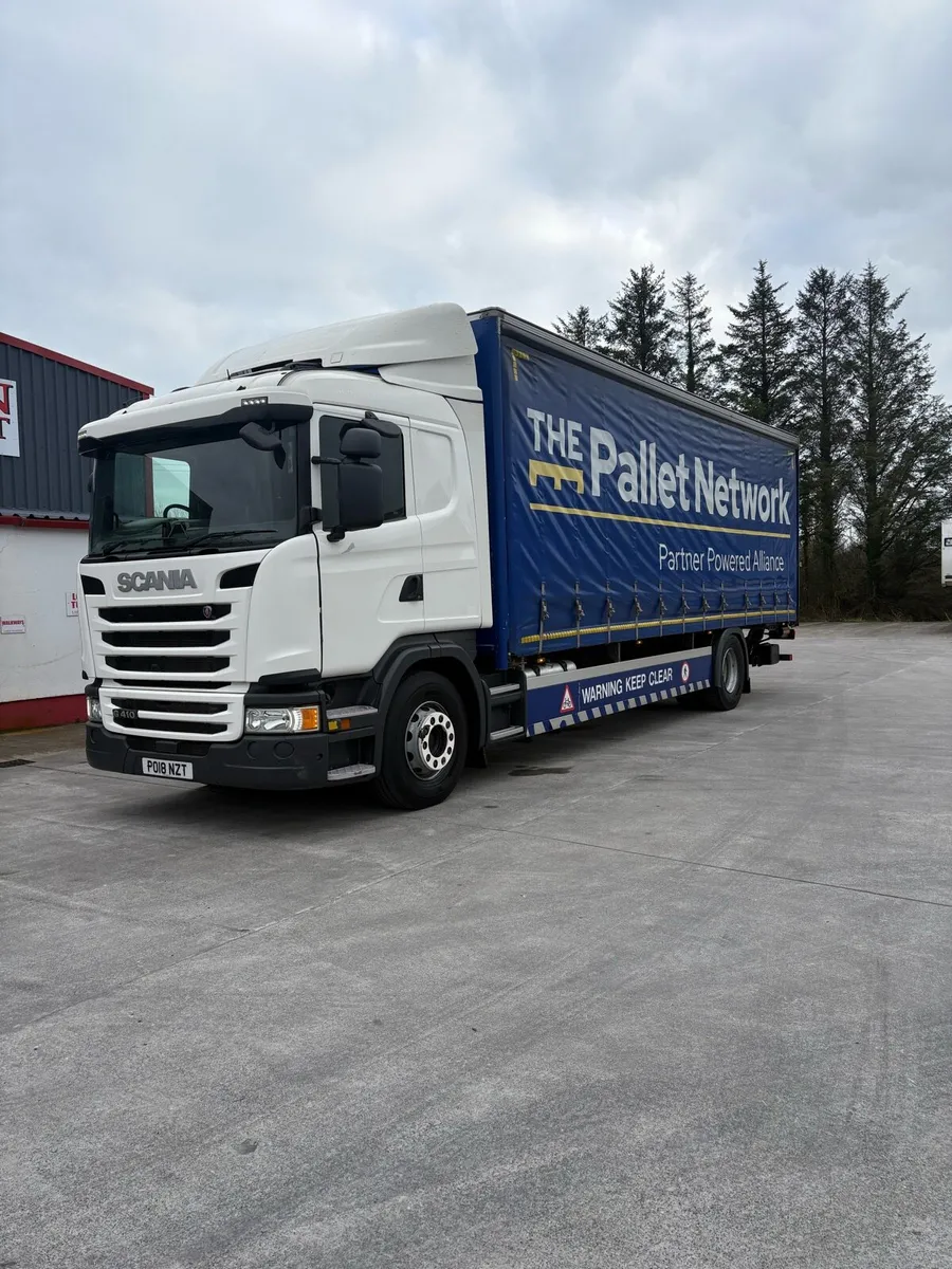 Scania G410 2018 Rigid Curtainsider - Image 2