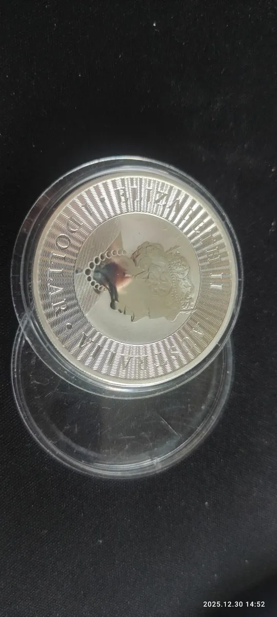 Silver coin 1 oz Australian Kangaroo - Image 1