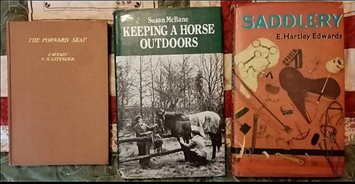 Three Vintage Horsemanship Books