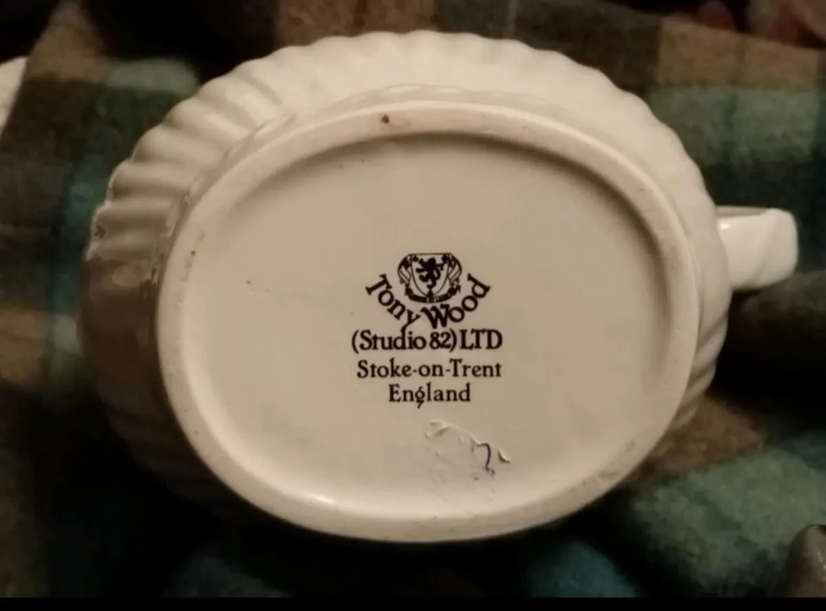 Tony Wood Studio Pottery Jug - Image 2