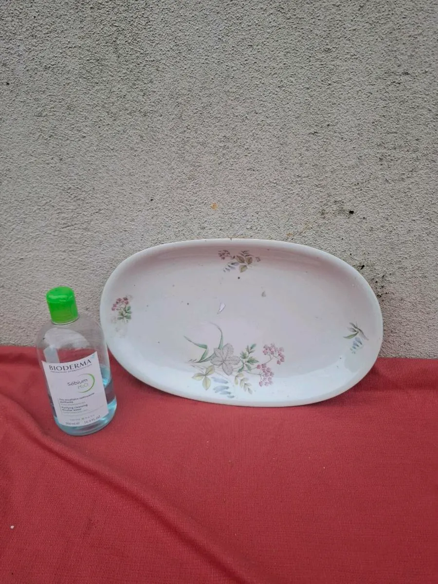 Beige china biscuits plate postage possible