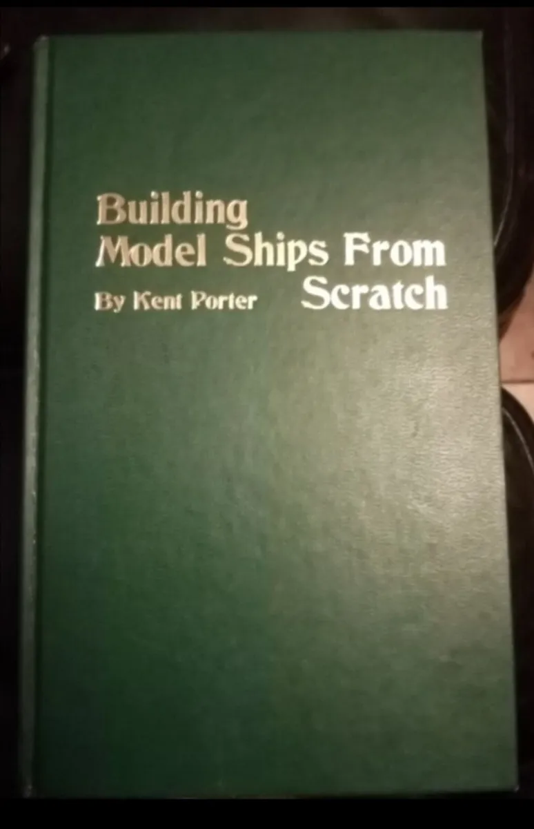 Building Model Ships From Scratch Vintage Book