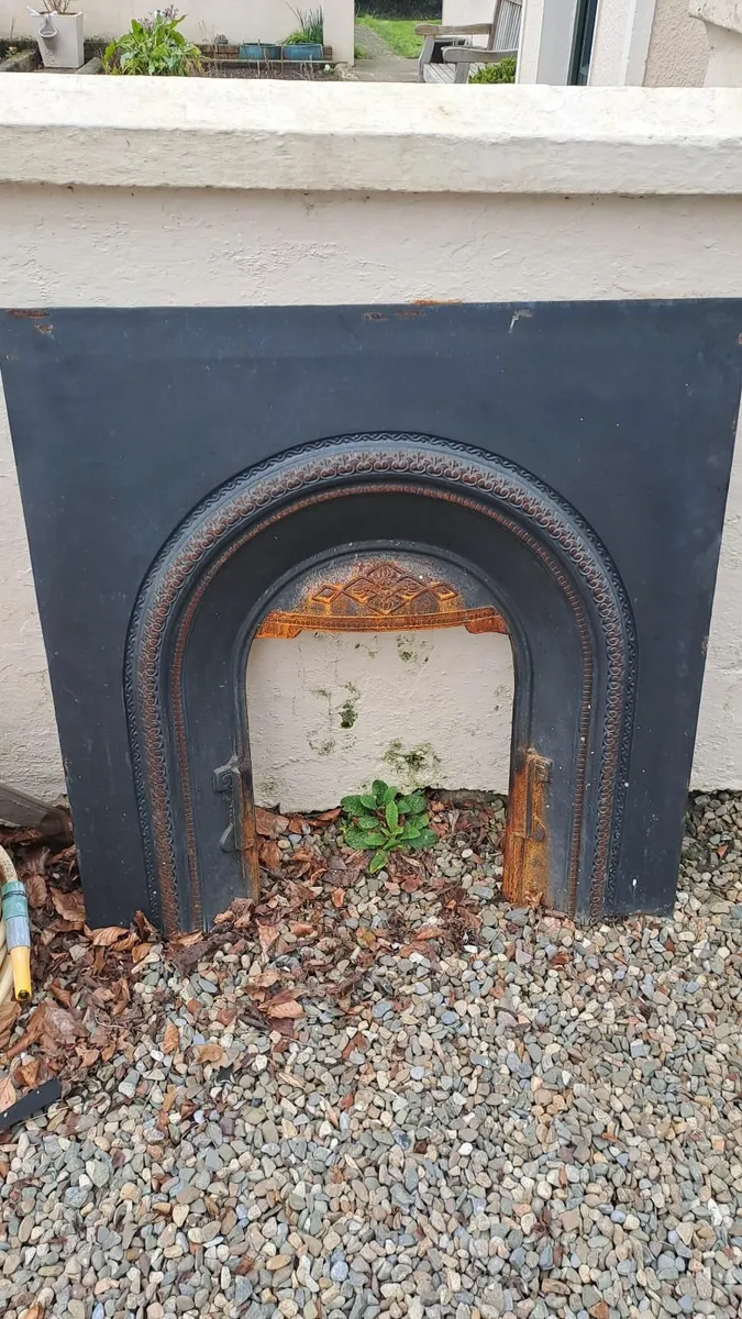 Fire Mantle piece and insert - Image 1