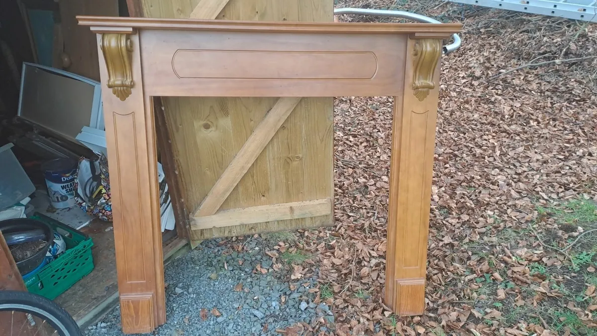 Fire Mantle piece and insert - Image 2