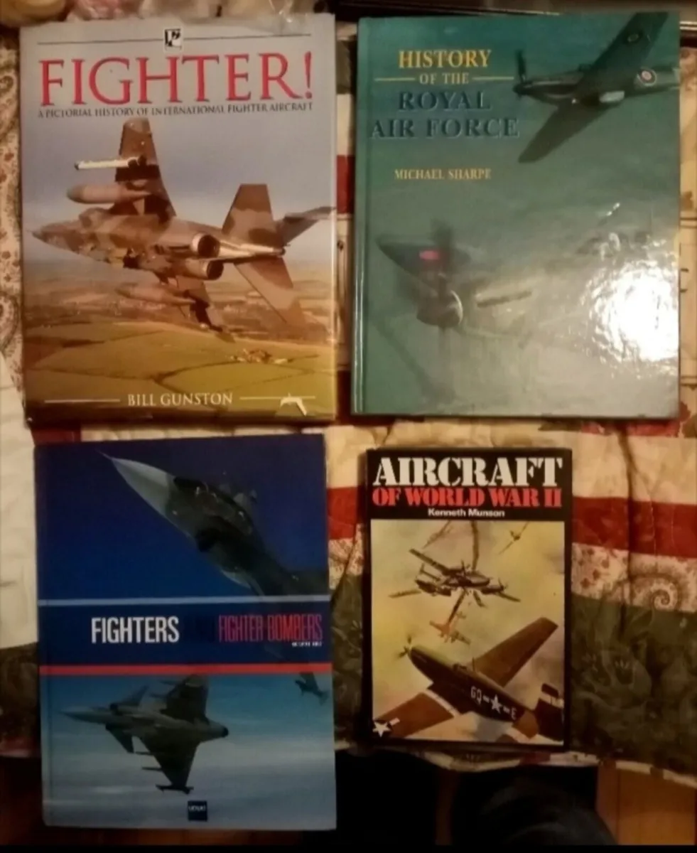 Four Vintage Aircraft Books