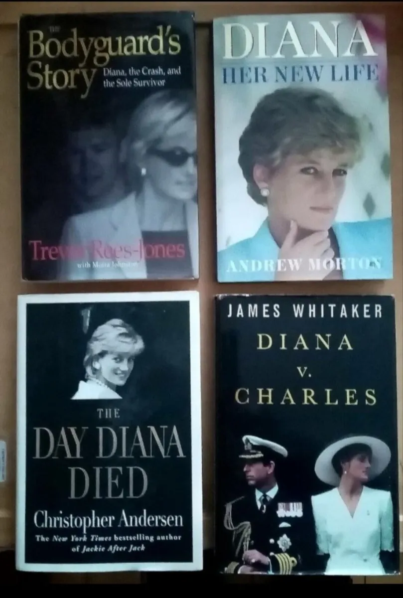 Four Princess Diana Books