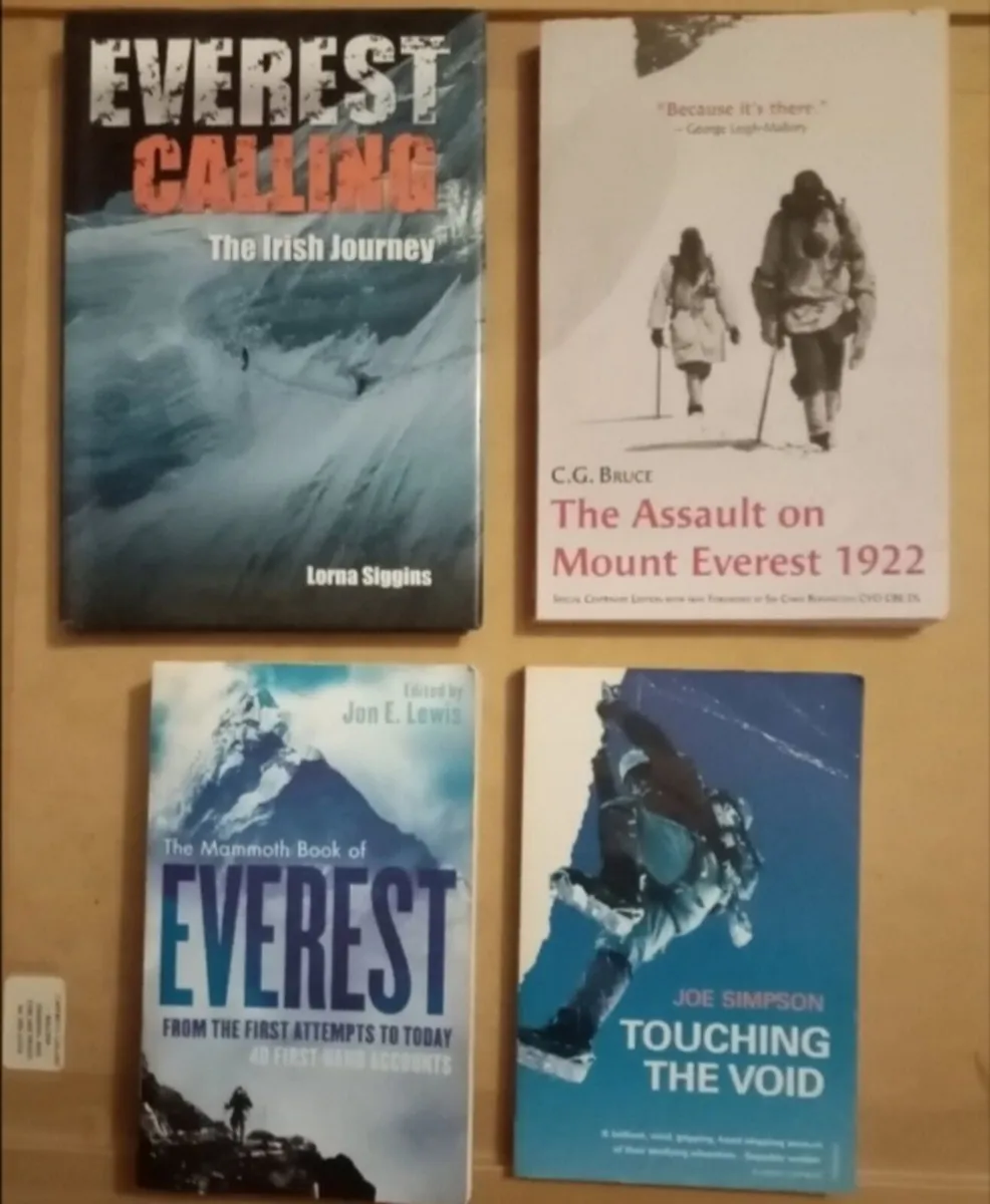 Four Mount Everest Books