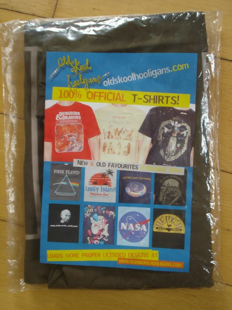 BRITISH LEYLAND BROWN T-SHIRT.  S - Image 4