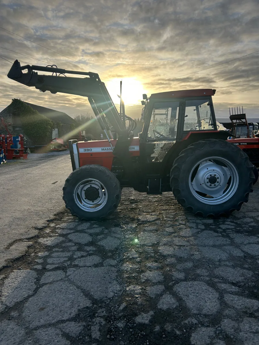 1988 Massey Ferguson 390 c/w loader - Image 3