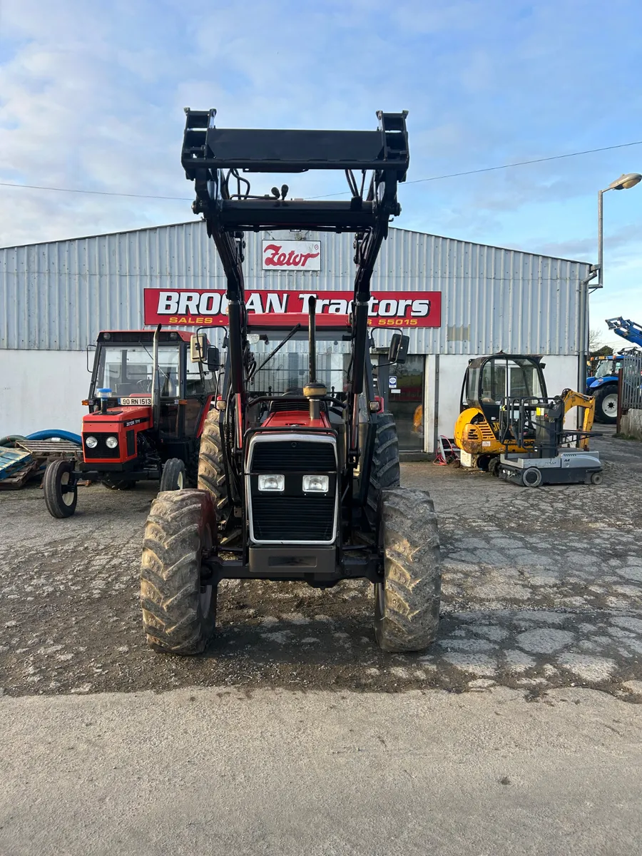 1988 Massey Ferguson 390 c/w loader - Image 2