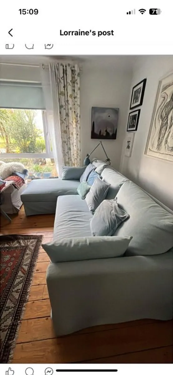 Chaise corner sofa - Image 1