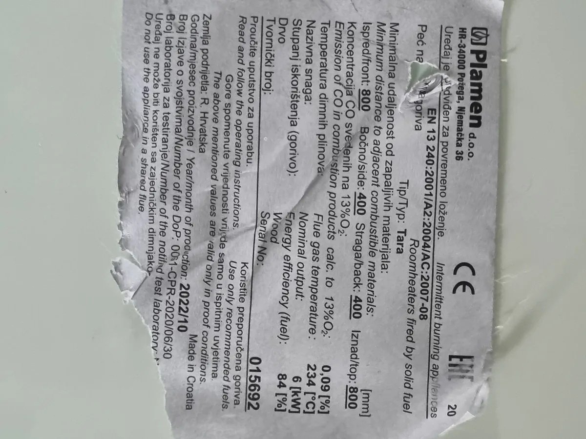 Wood Burning Stove. - Image 4