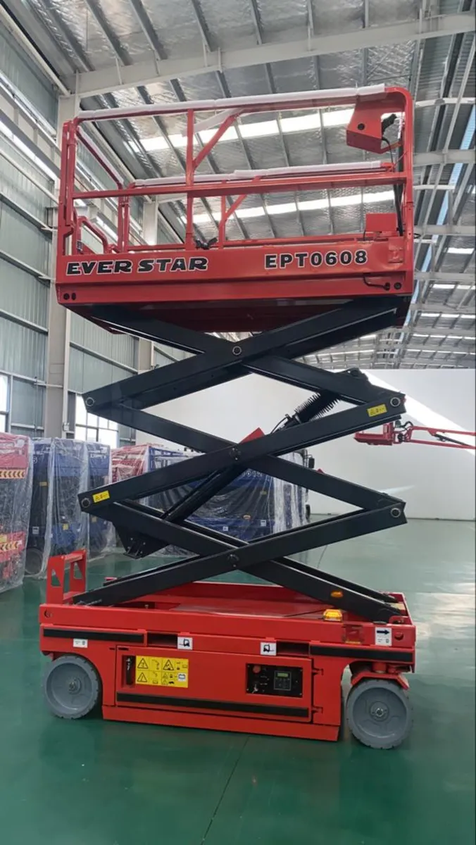 Everstar 8 Mtr Electric Scissor Lift - Image 1