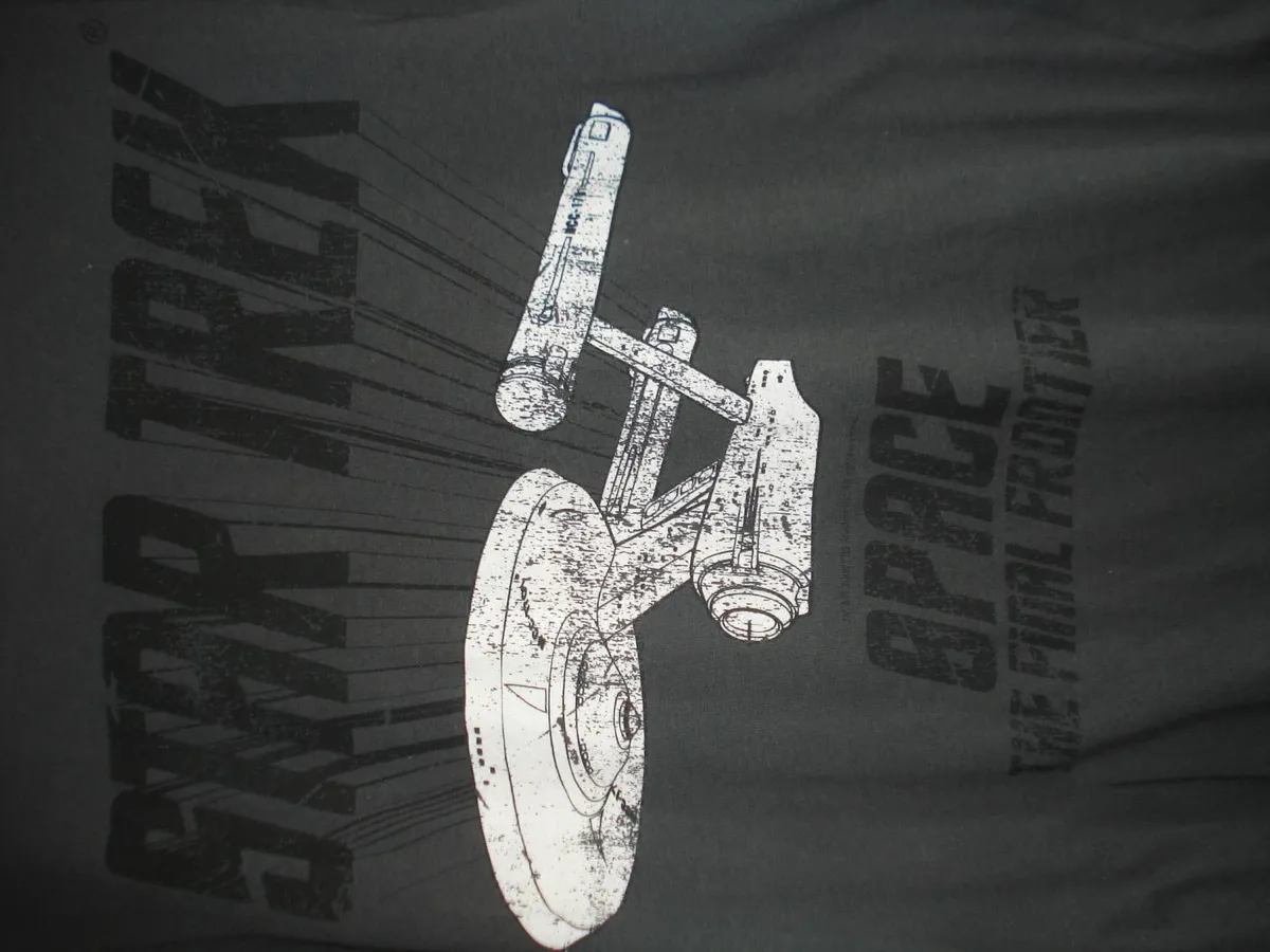 STAR TREK THE FINAL FRONTIER VINTAGE T -SHIRT, S. - Image 2