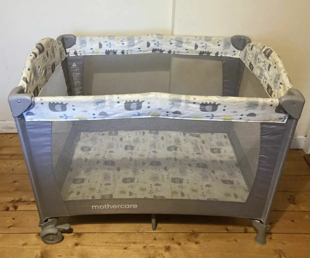 Mothercare Travel Cot – Excellent Condition - Image 1