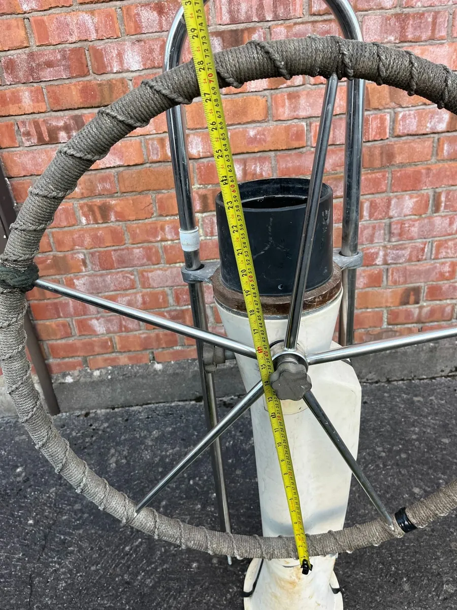 Boat wheel steering pedestal - Image 4