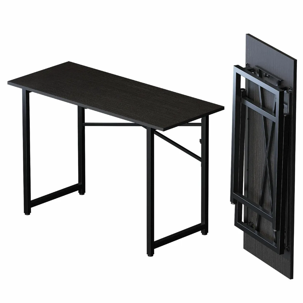 Folding Computer Desk 120 cm Writing Gaming - Image 1