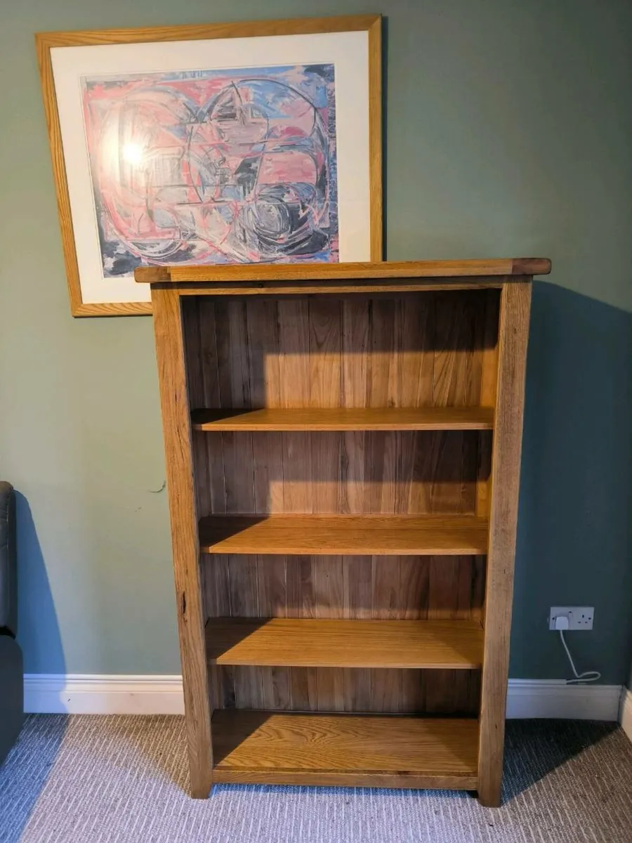 Solid wood bookcase - Image 1
