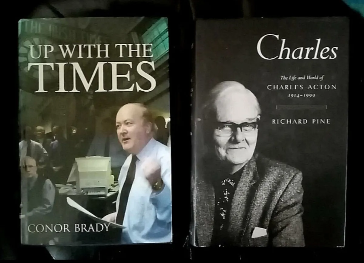 Two Irish Times Journalists Books