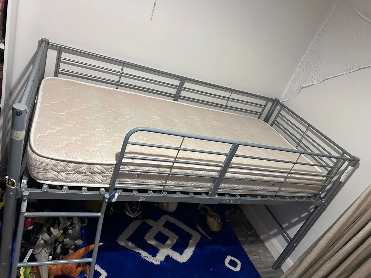 Loft bed frame with no mattress - Image 2
