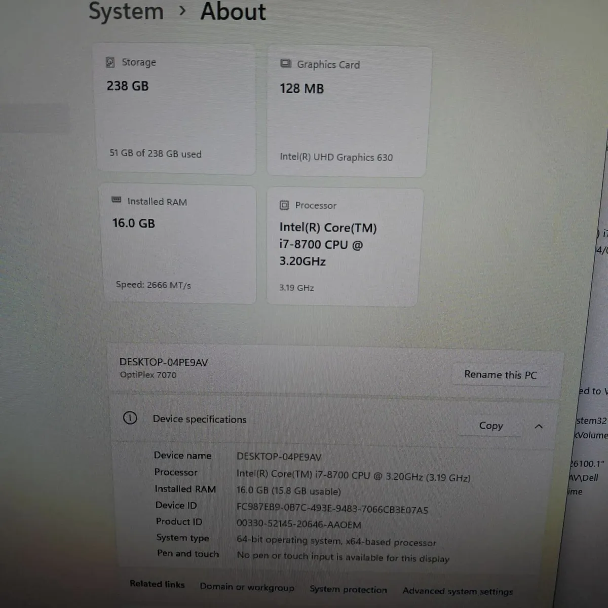 Dell OptiPlex 7070 SFF Desktop Full Setup | i7-8TH - Image 3