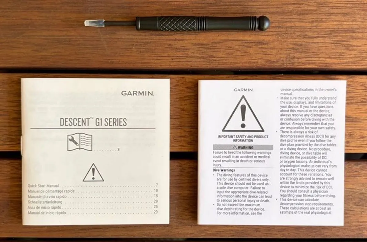 Garmin Descent G1 Dive Watch LIKE NEW Condition with BONUSES! - Image 4