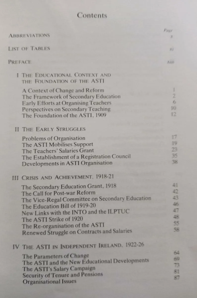 ASTI Post Primary Education in Ireland Book - Image 4