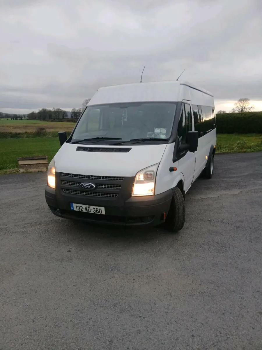 132 ford transit 16 seat new cvrt 08/26 - Image 1