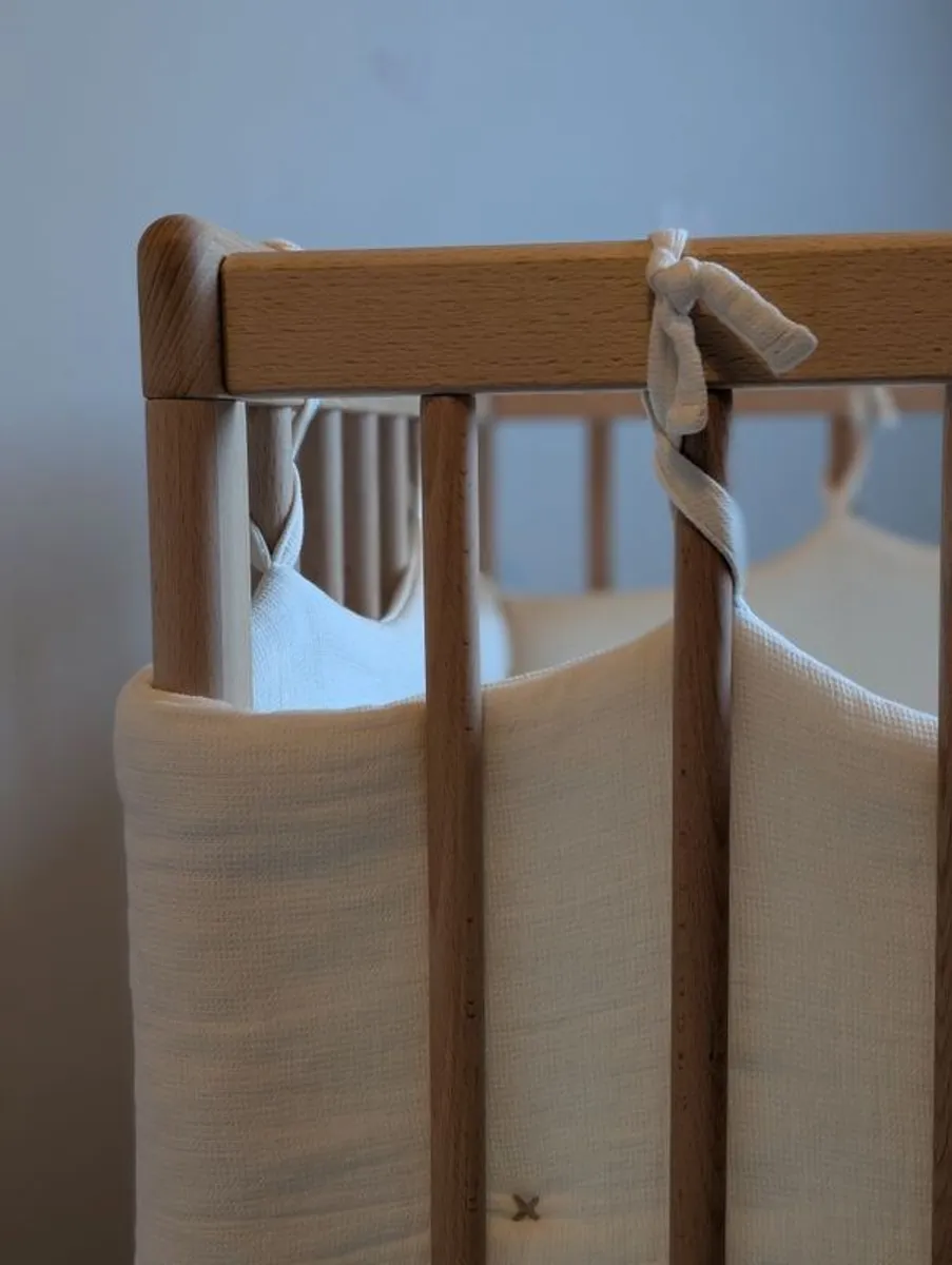 Zara Home Solid Wood Cot (Discontinued Model) - Excellent Condition - Image 1