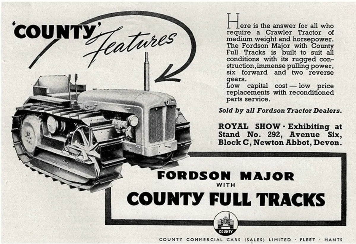 Fordson Major County Crawler Tractor - Image 2