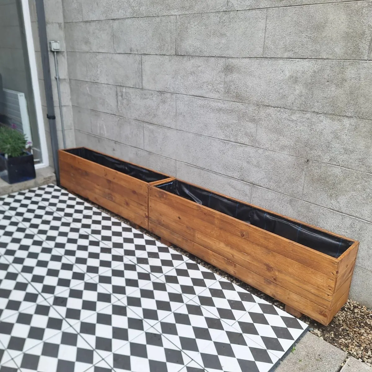 Custom Wooden Planters - Image 1