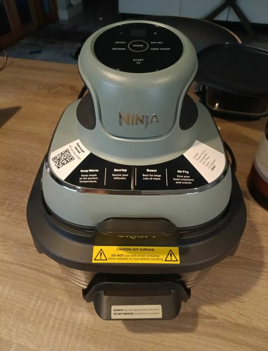 Ninja Crispi 4-in-1 Portable Glass Air Fryer - Image 1