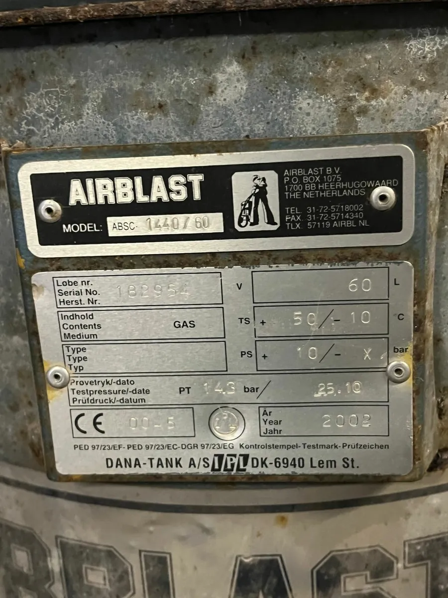 Airblast 1440/60 Sandblaster - Image 3