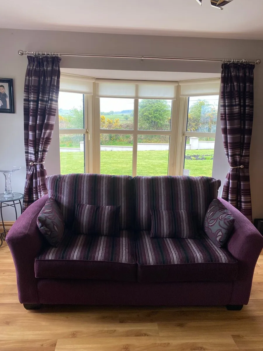 Sofa Suite sitting room 3 piece couch 3+1+1 - Image 1