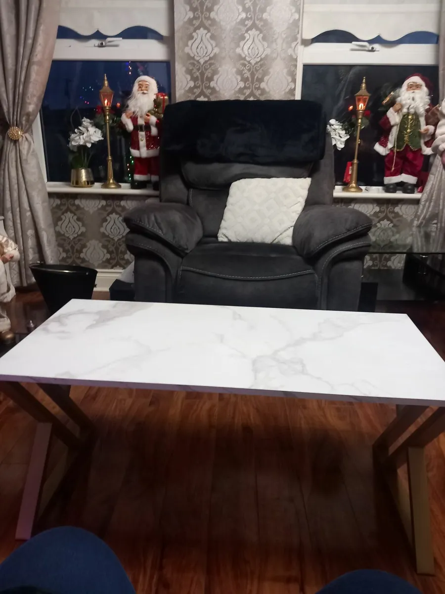 Coffee table marble top - Image 3