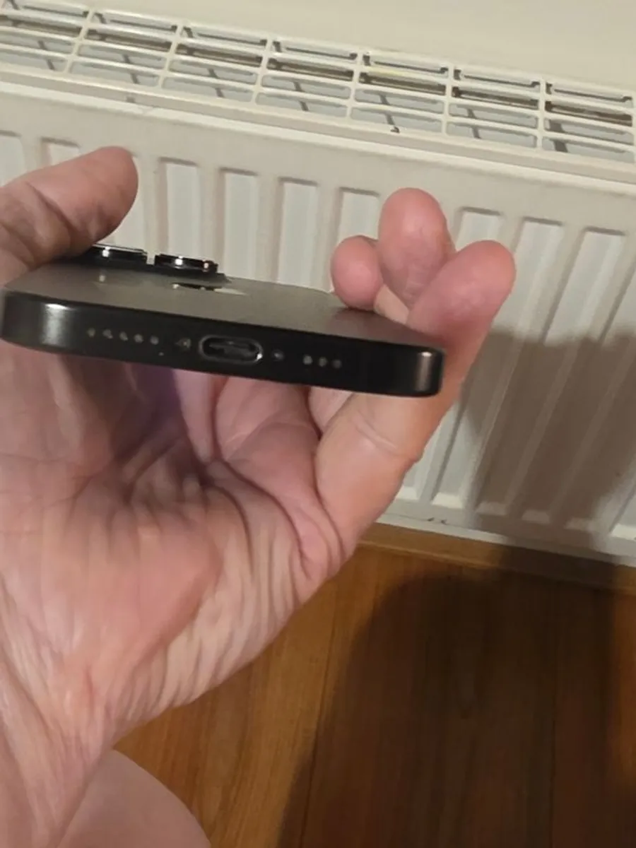 IPhone 16 Pro Black Titanium 128gb Sim Free BH 94 my son's phone selling due to upgrade phone is perfect screen has micro scratches hence price. - Image 3