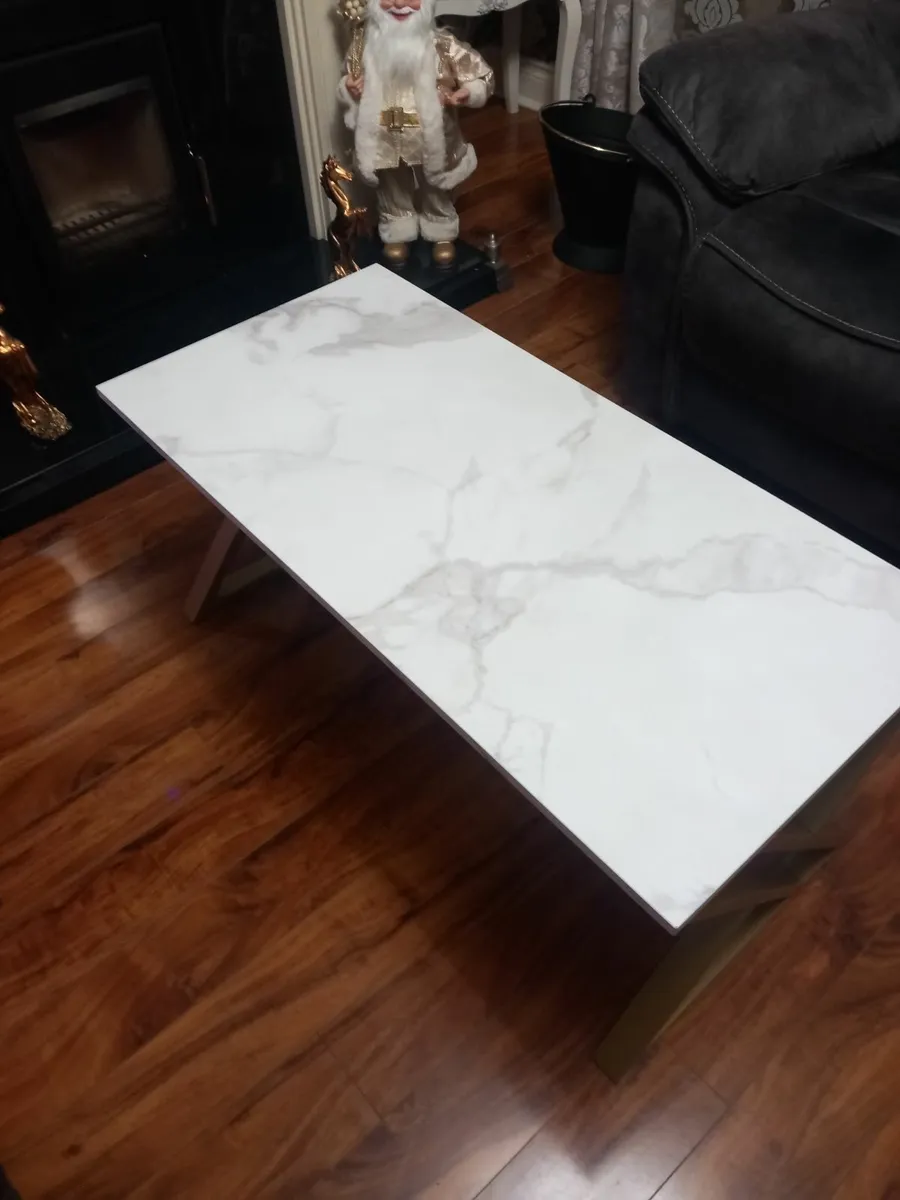 Coffee table marble top - Image 4