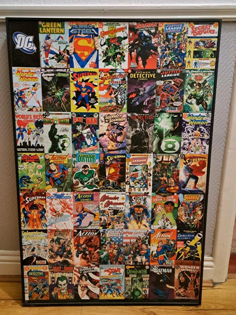 DC Comics Collage