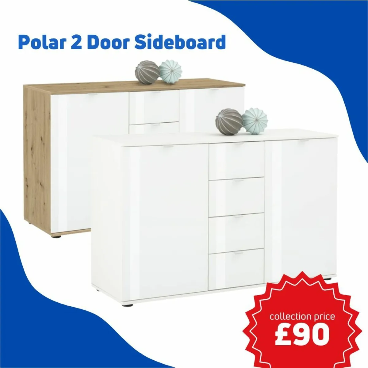 Bedside Chests and Sideboards from £50 (flat pack) - Image 3