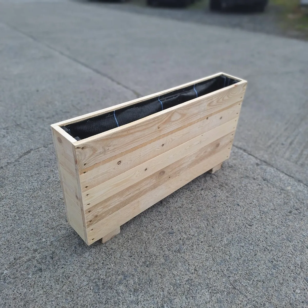 Garden Wooden Planters - Image 2