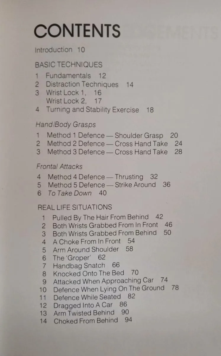 Vintage Self Defence Book - Image 2
