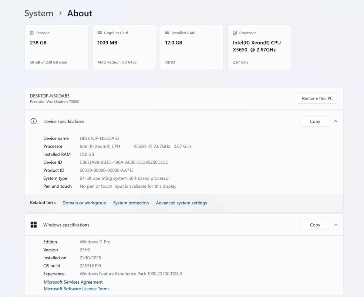 Dell Precision T3500 Windows 11 PC MS Office & SSD - Image 4