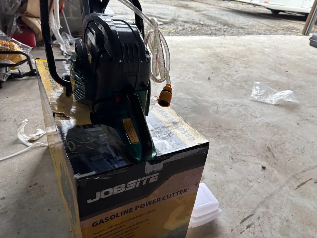 Jobsite 12/14 inch Petrol Consaw with - Image 4