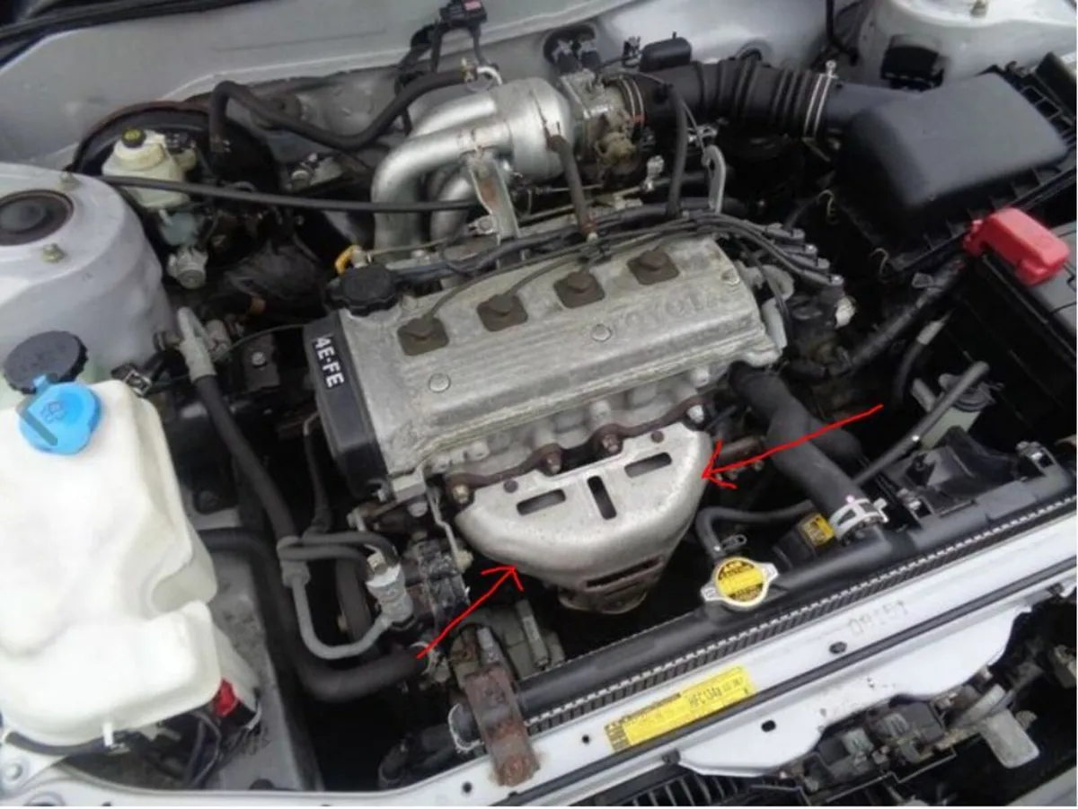 Toyota Starlet Corolla Exhaust Heatshield - Image 2